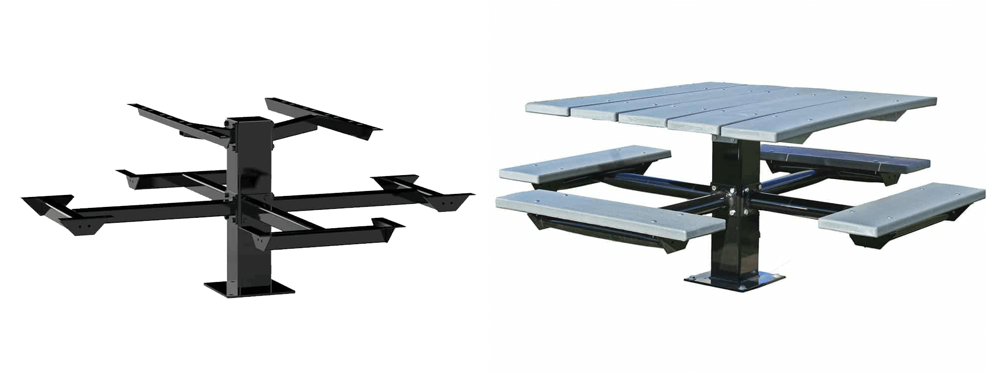 Durable and Low-Maintenance - Advantages of Using Steel Picnic Table Frame Kits